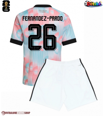 Belgie Matias Fernandez-Pardo #26 Venkovní dres komplet pro Děti MS 2026 Krátkým Rukávem (+ Krátké kalhoty)